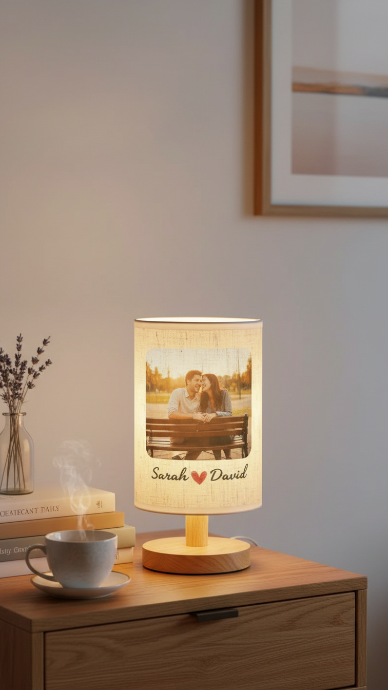 Lampe Personnalisée - Chaleur et Souvenir