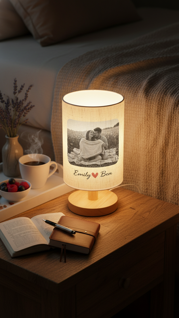Lampe Personnalisée - Chaleur et Souvenir