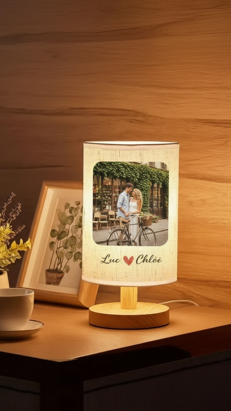 Lampe Personnalisée - Chaleur et Souvenir