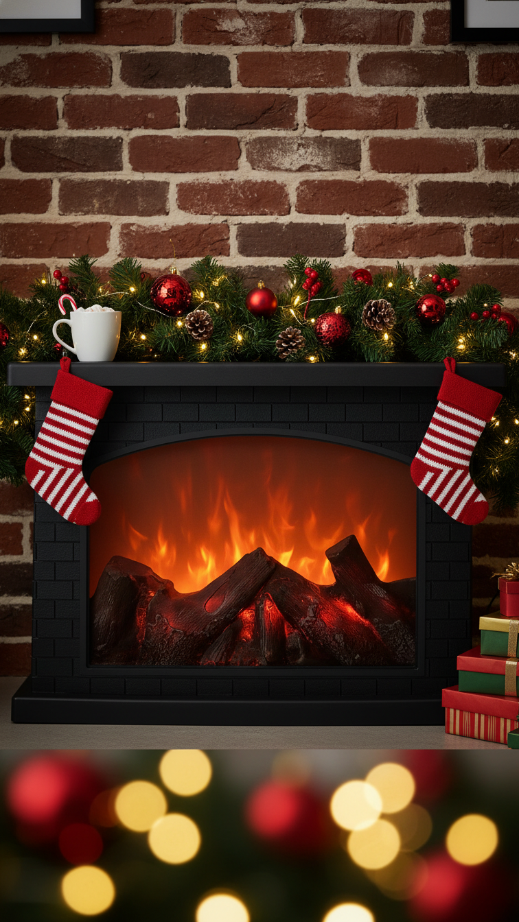 Lampe LED Cheminée - Votre instant de magie à emporter