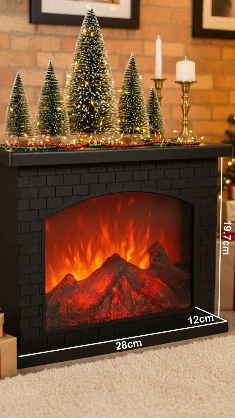 Lampe LED Cheminée - Votre instant de magie à emporter